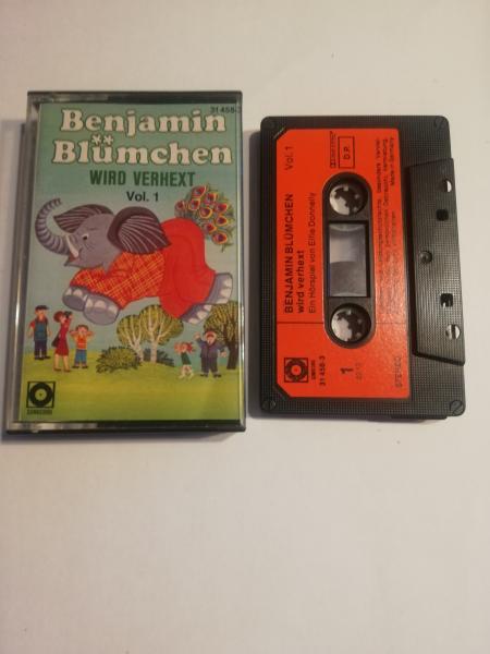 Benjamin Blümchen Sonocord Vol.1 wird verhext 4-fach Schwarz geschraubt Schwarz mit Roten Cover 31 458-3